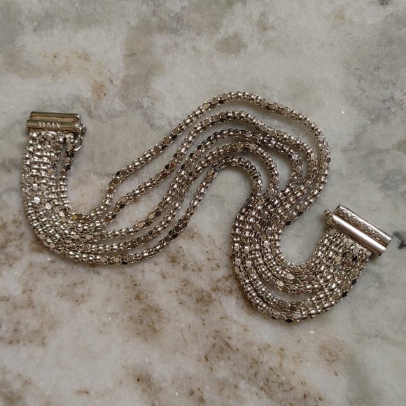 Itaor 925 Italy 5 Strand Bracelet - Picture 3 of 16